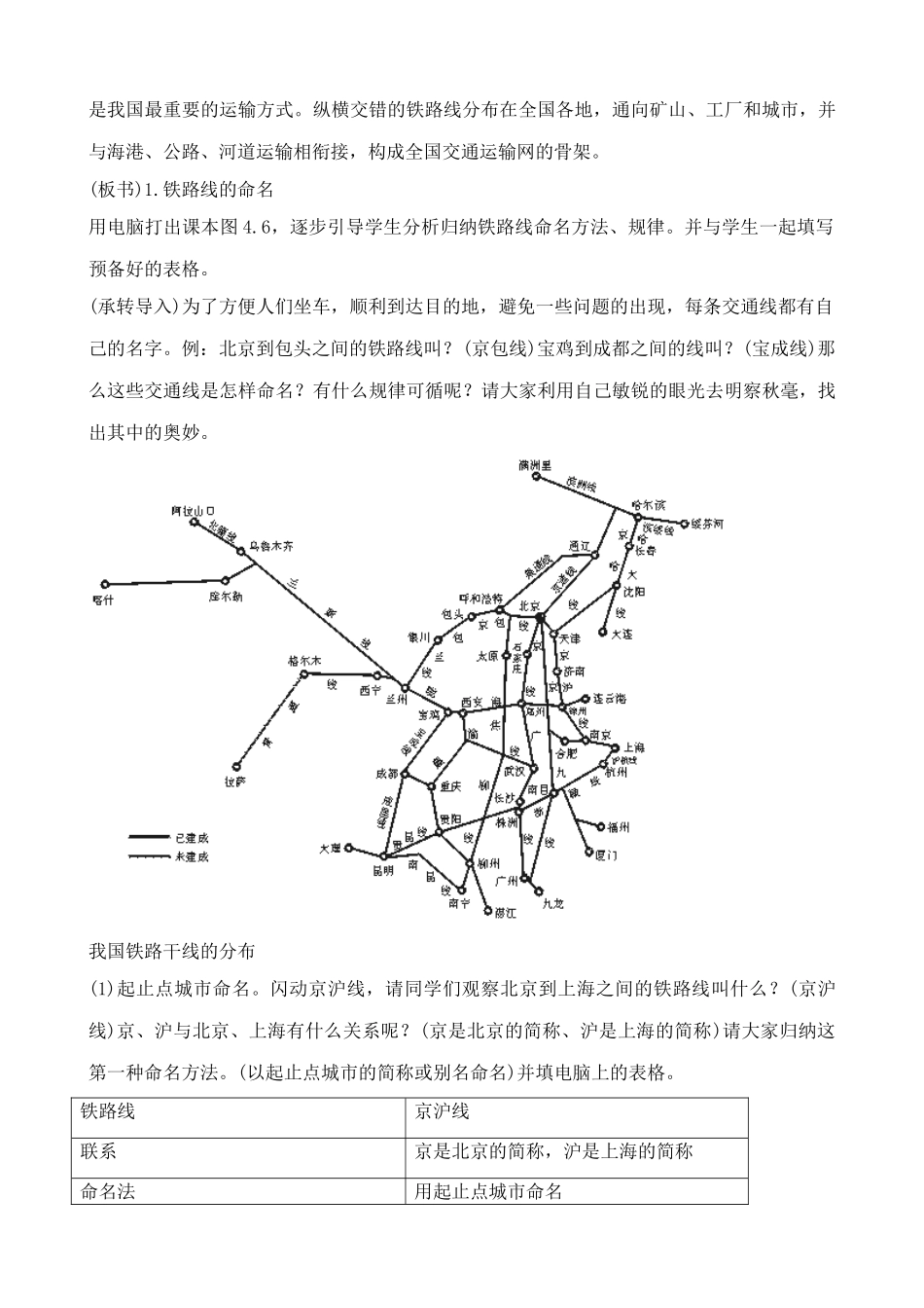 鲁教版七年级地理上册逐步完善的交通运输网(2)_第3页