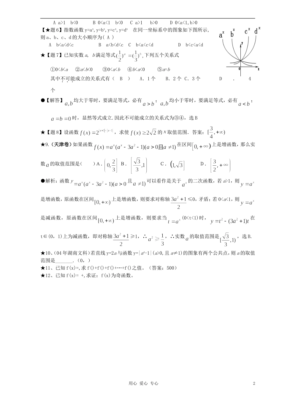 高中数学《指数函数及其性质》教案14 新人教A版必修1_第2页