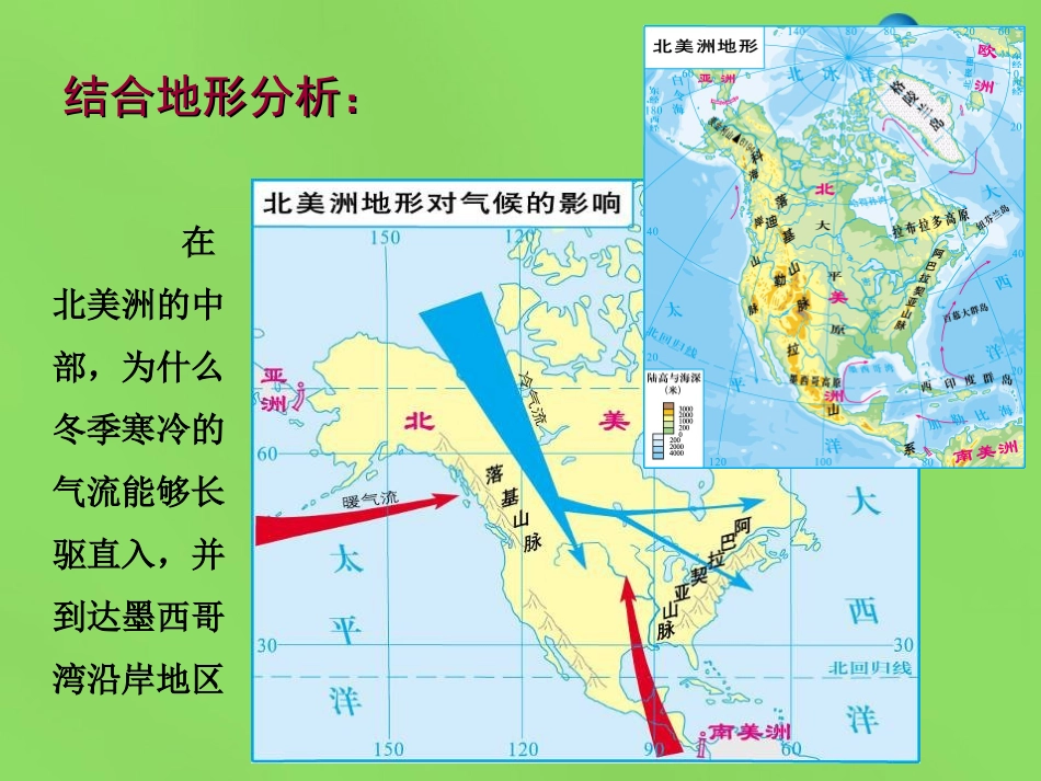 陕西省神木县大保当初级中学七年级地理下册 6.3 美洲（第2课时）课件 湘教版_第3页