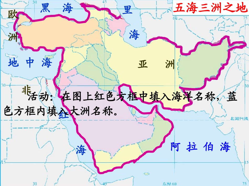 陕西省神木县大保当初级中学七年级地理下册 7.3 西亚（第2课时）课件 湘教版_第3页