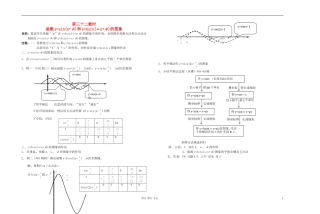 高中数学 第四章第32课时函数y=sin(x+φ)和y=Asin(ωx+φ)的图象教师专用教案 新人教A版