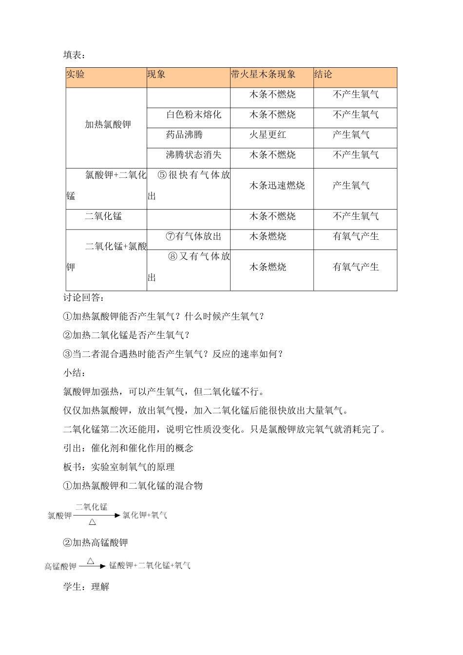 粤教版九年级化学制取氧气3_第2页