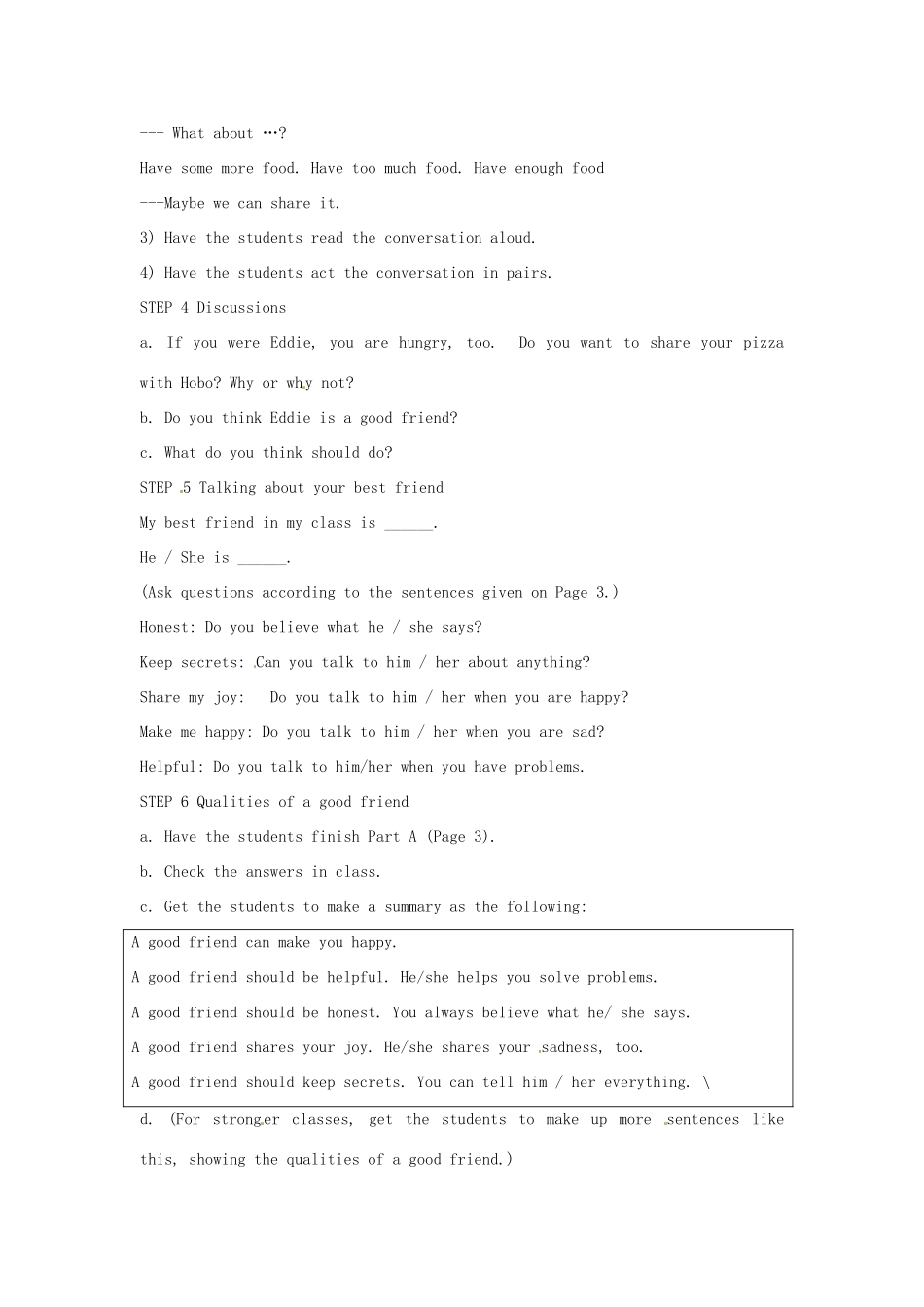 江苏省灌南县八年级英语上册 Unit1 Welcome教案_第2页