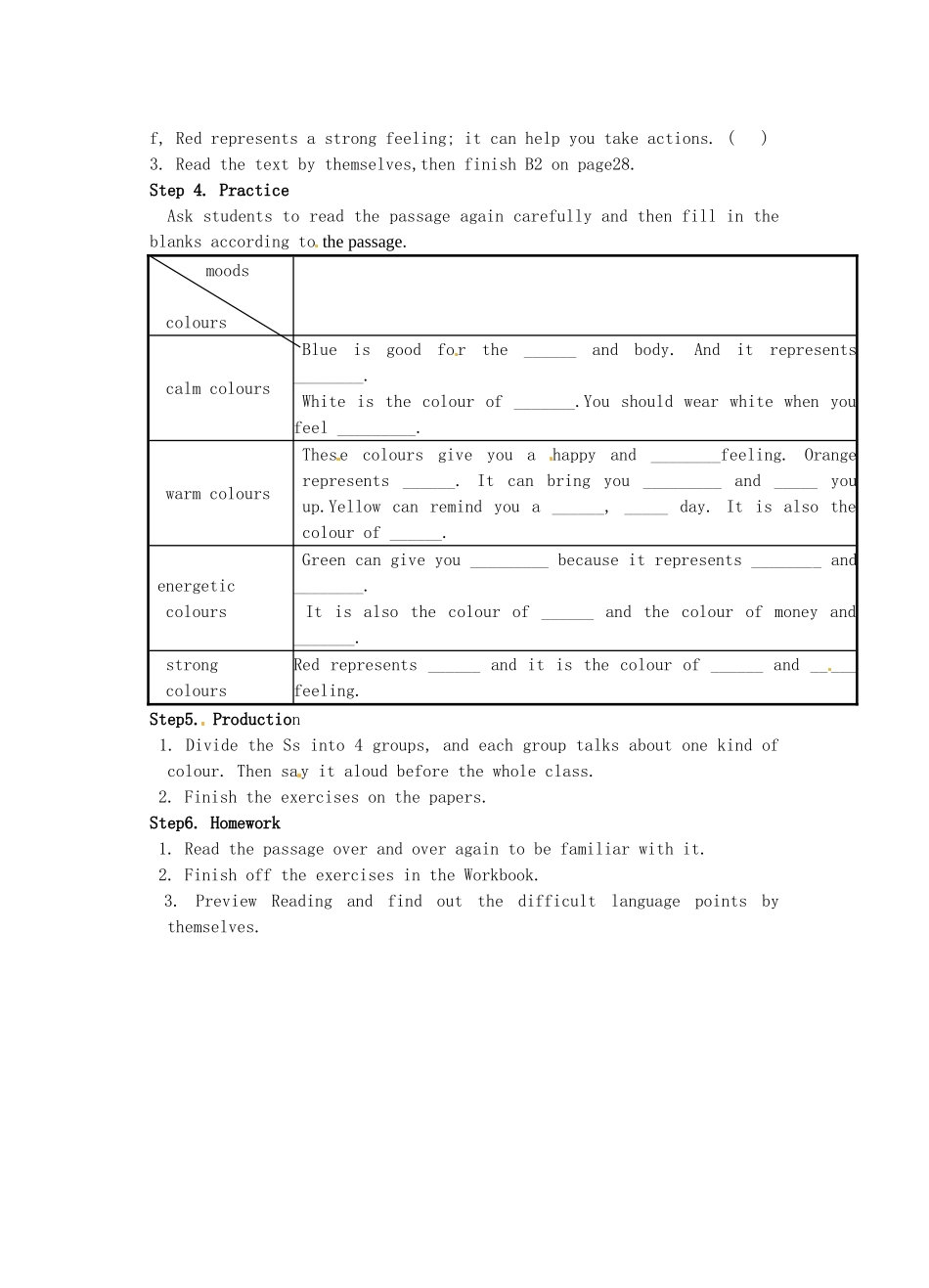 江苏省灌南县九年级英语上册 unit 2 reading教案（1） 牛津版_第2页