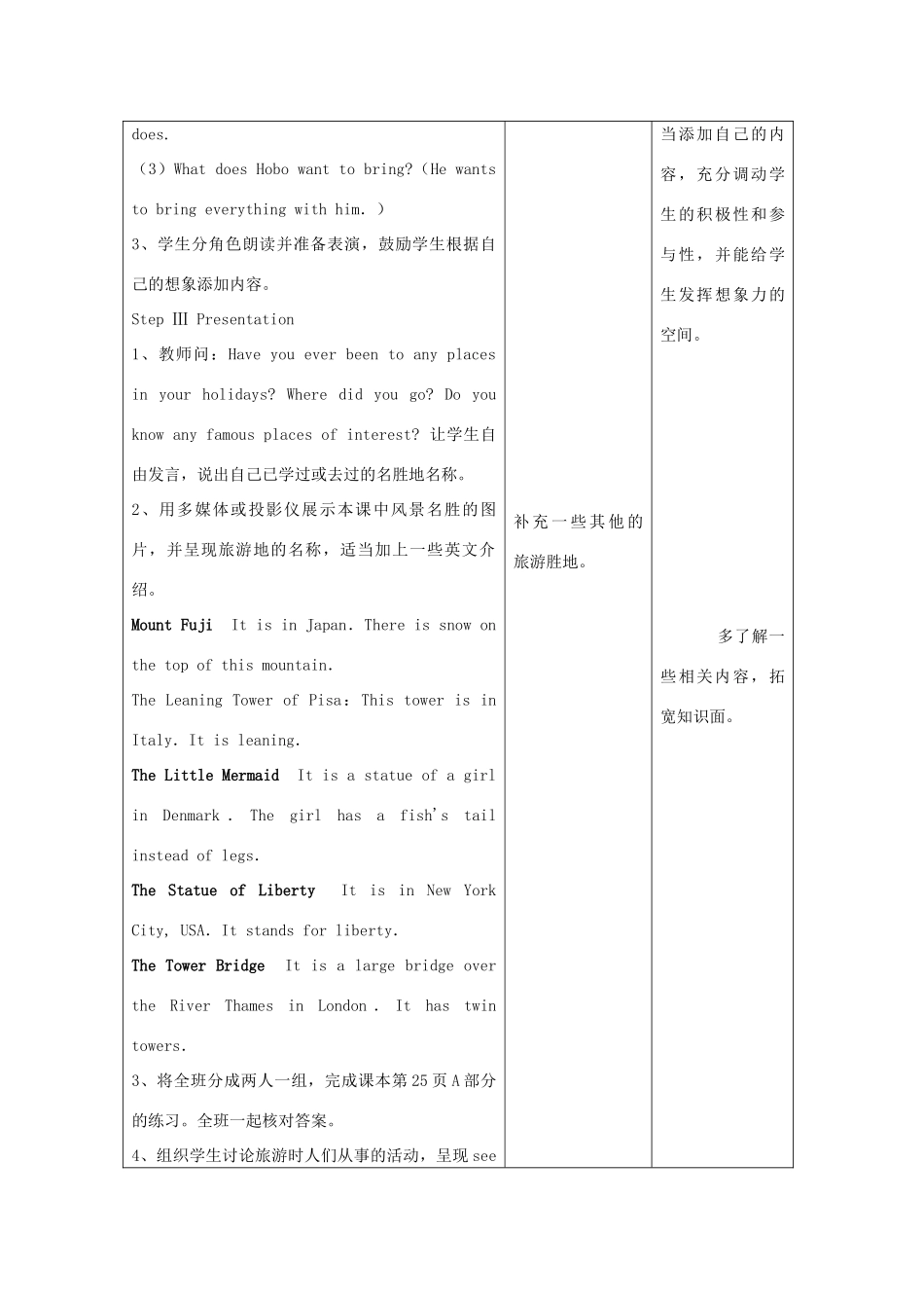 江苏省淮北中学八年级英语下册 Unit 2Traveling教案 牛津译林版_第2页