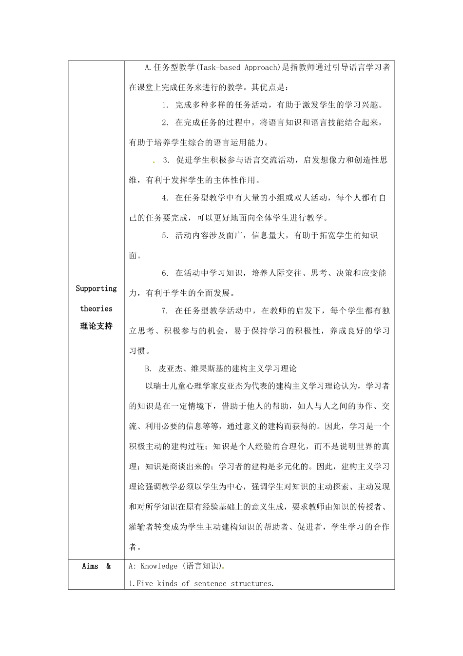 江苏省海安县大公初级中学八年级英语上册《8A Unit 5 Birdwatchers》Period 4 Grammar AB教案 牛津版_第2页