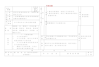 江苏省泰兴市济川中学八年级物理下册 气体压强教案