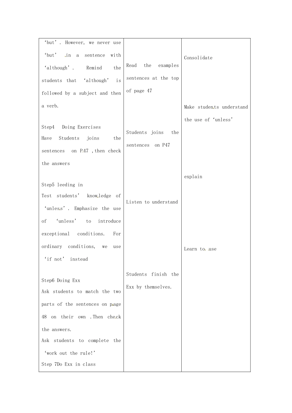 江苏省昆山市锦溪中学九年级英语下册 Unit 3 Asia Grammar 1教案 牛津版_第2页