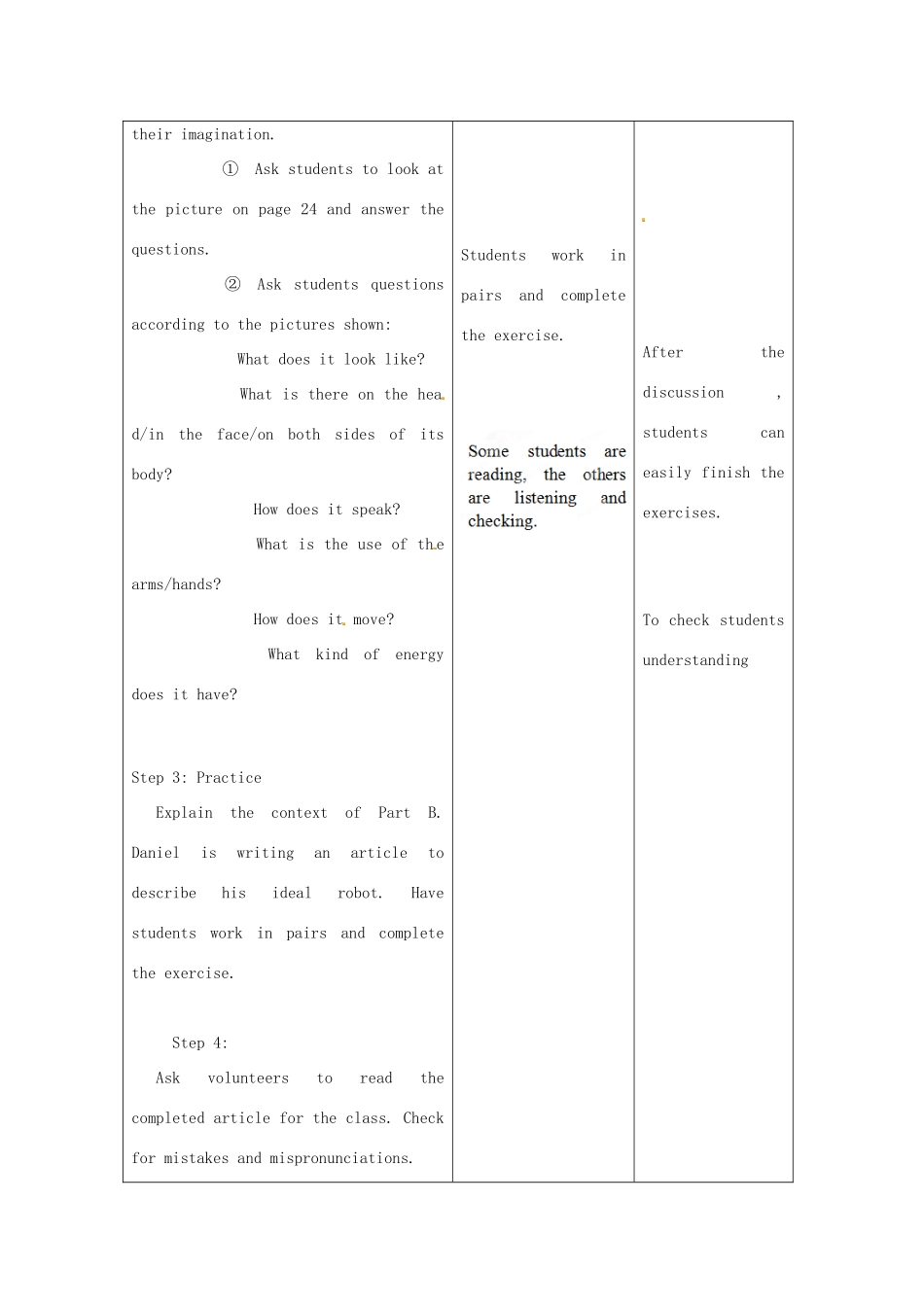 江苏省昆山市锦溪中学九年级英语下册 Unit 2 Robot vocabulary教案 牛津版_第2页