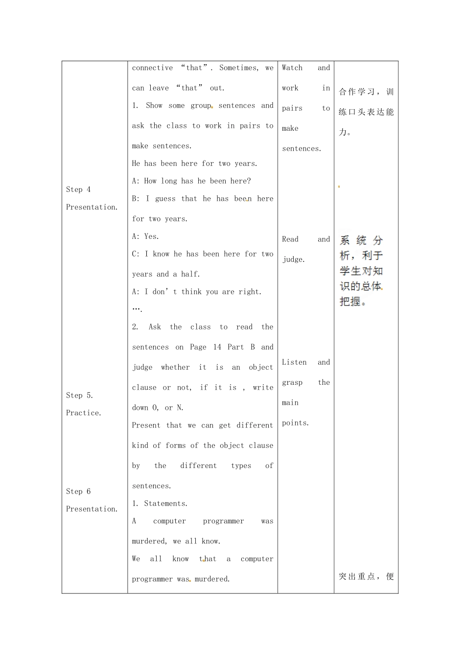江苏省昆山市锦溪中学九年级英语下册 Unit 1 Life on Mars Grammar 2教案 牛津版_第2页