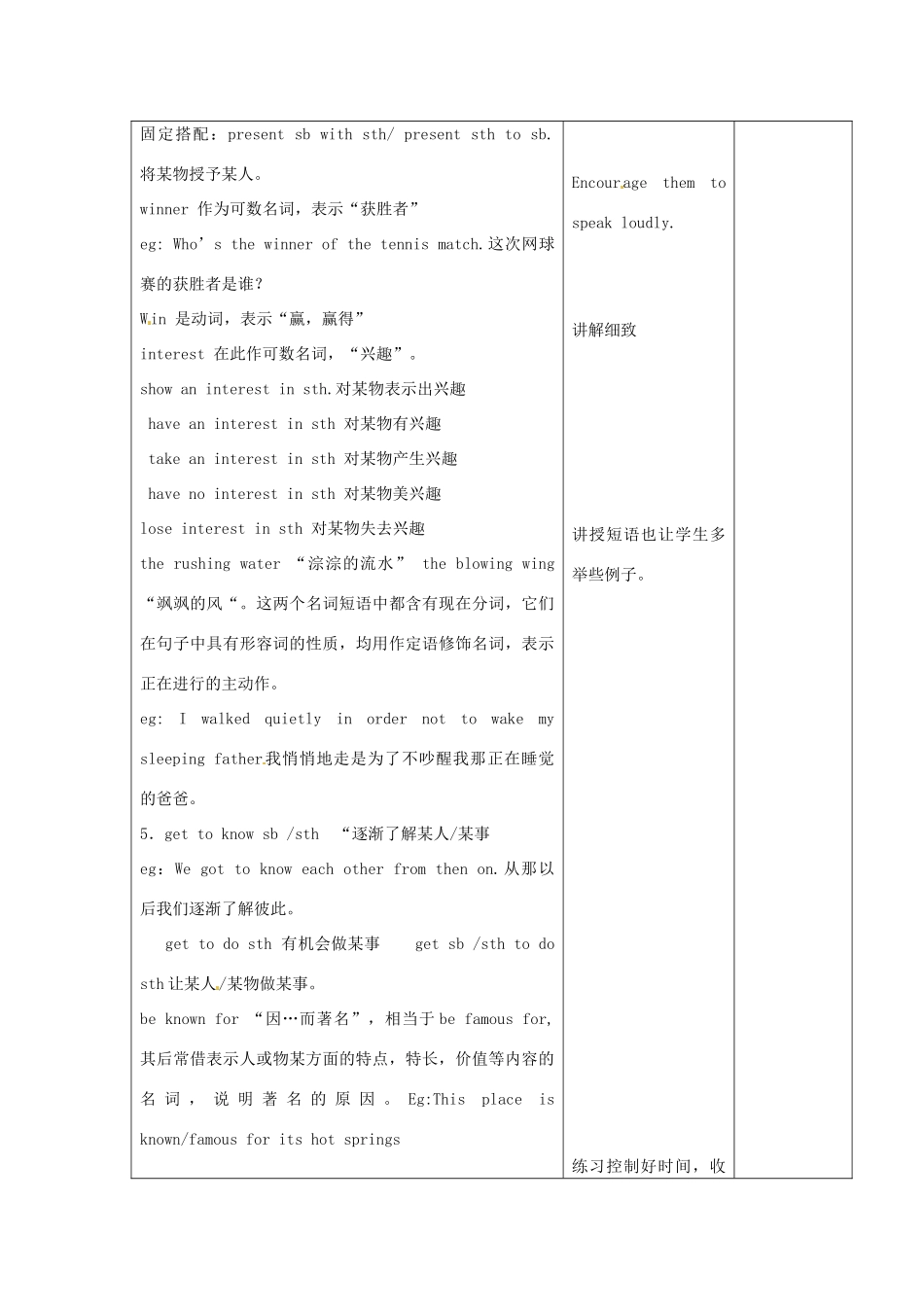 江苏省宿迁市宿豫县关庙镇中心学校九年级英语上册 Unit 5 Art world（第2课时）教案 牛津版_第2页