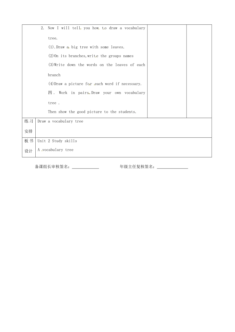 江苏省宿迁市宿豫区关庙初级中学八年级英语上册 Unit 1 Friends（第六课时）教案 牛津版_第2页