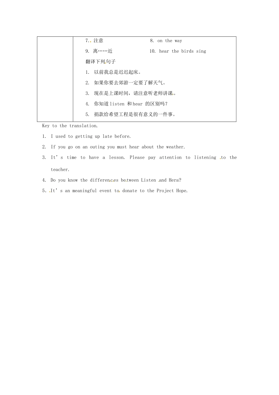 江苏省宜兴市屺亭中学八年级英语下册《Unit 6-7》教案 牛津版_第2页