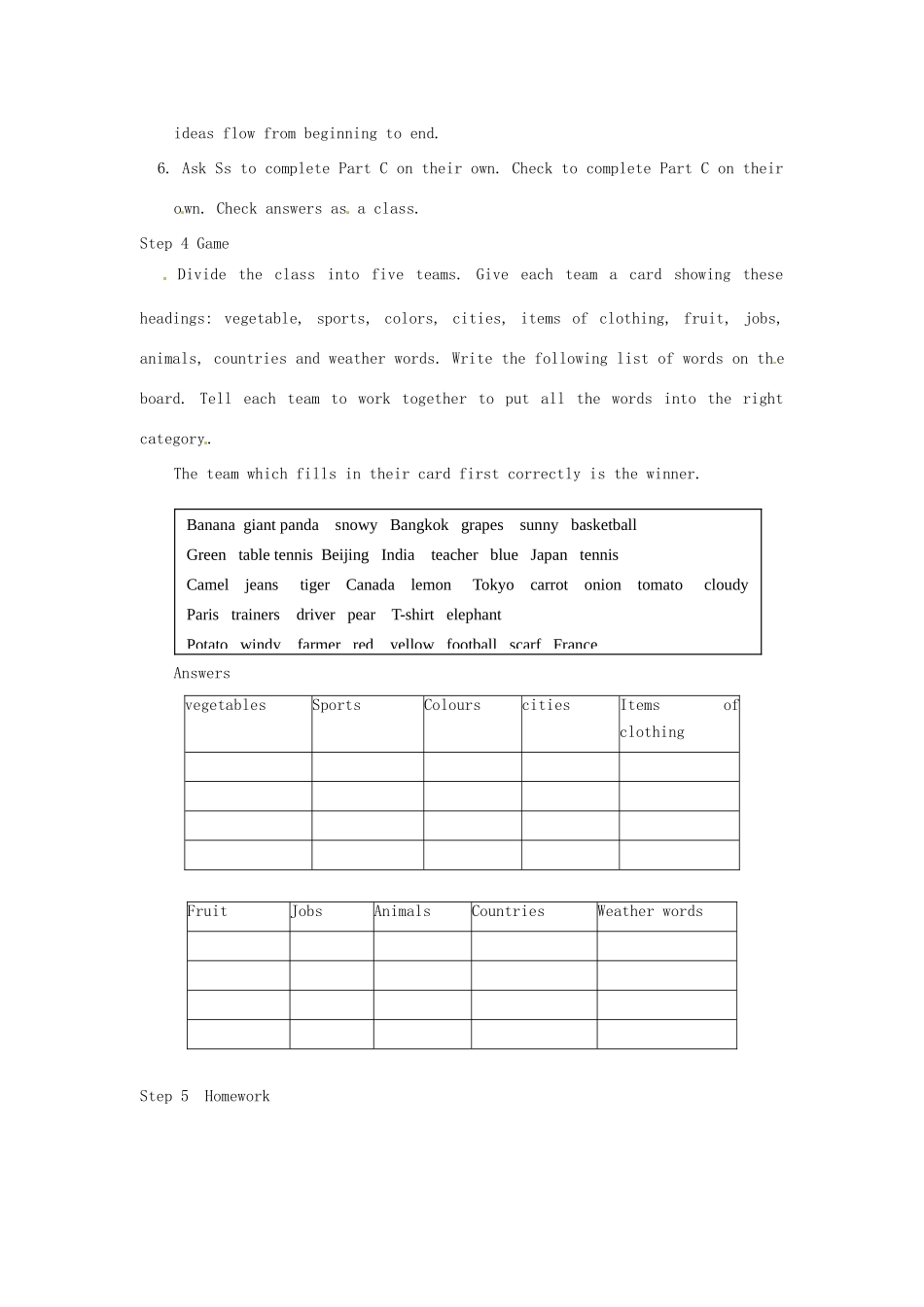 江苏省宜兴市屺亭中学八年级英语下册《Unit 3 Online travel》Period 8 Study skills教案 牛津版_第2页