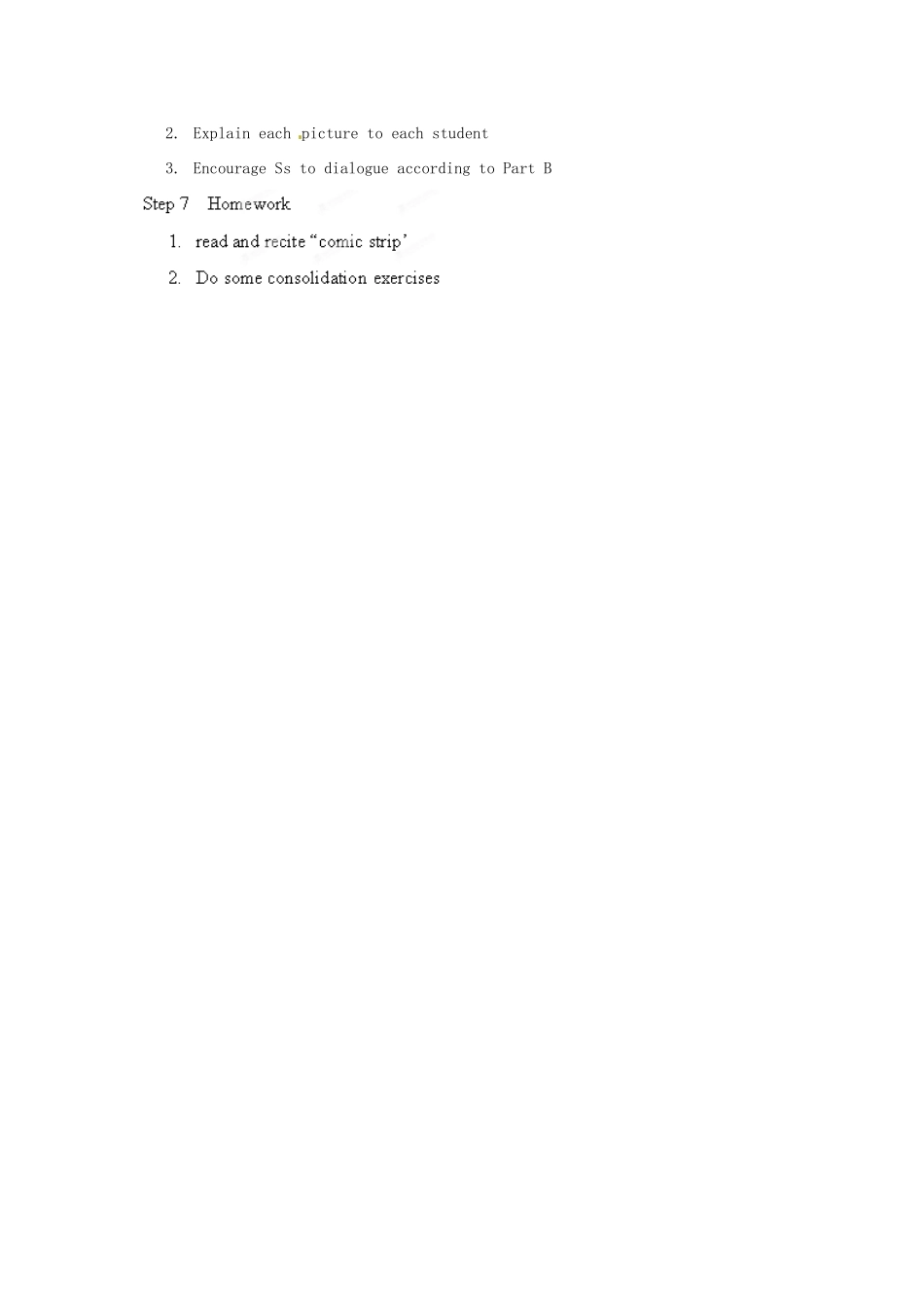 江苏省宜兴市屺亭中学八年级英语下册《Unit 2 Travelling》Period 1 Comic stripes & Welcome to the unit教案 牛津版_第2页