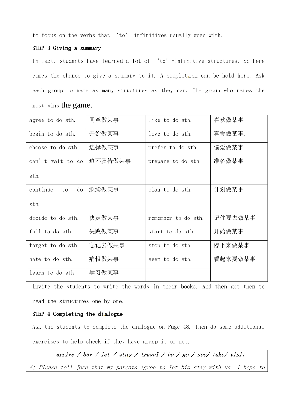 江苏省东台市唐洋镇中学八年级英语上册《Unit 3 A day out Grammar 2》教案 牛津版_第2页