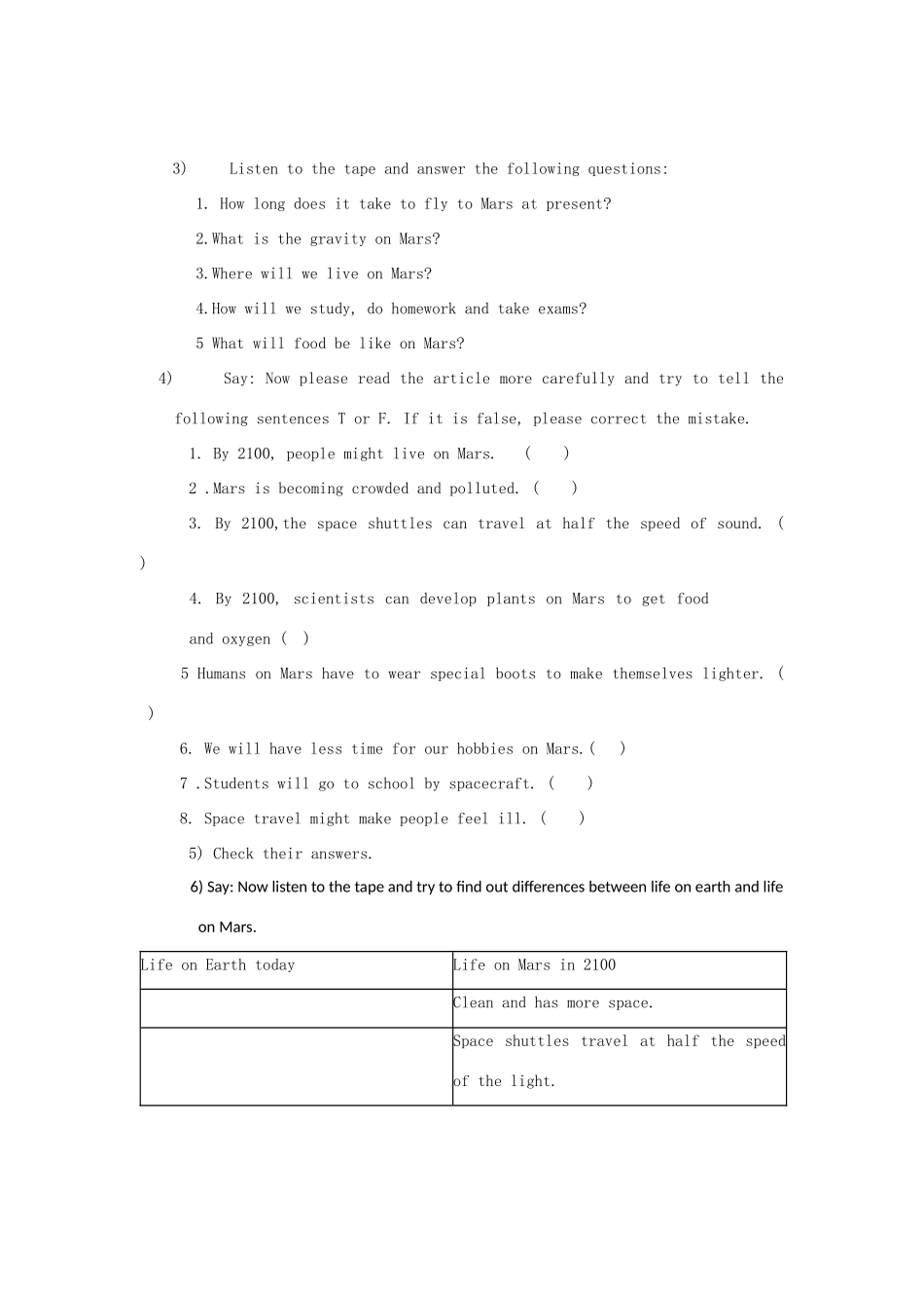 江苏启东市教研中心九年级英语下册 Unit 1 Period 2 教案+学案+配套练习 牛津版_第2页