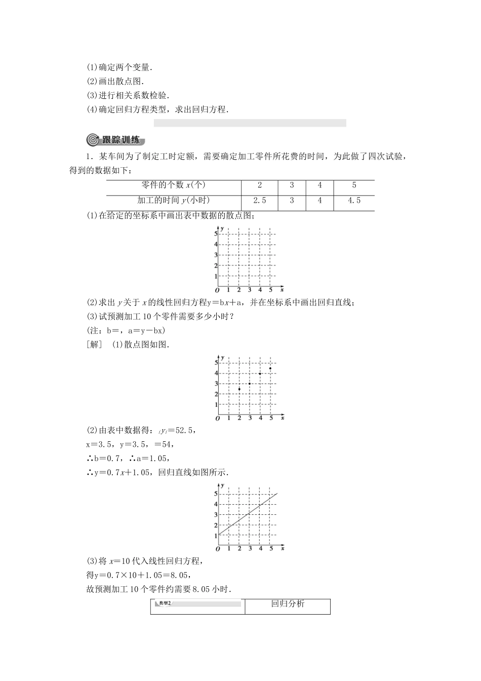 高中数学 第3章 统计案例章末复习课讲义 苏教版选修2-3-苏教版高二选修2-3数学教案_第2页