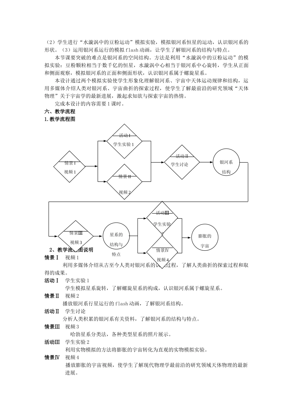 春九年级物理下册 9.3《银河系 宇宙》教学设计 （新版）上海教育版-人教版初中九年级下册物理教案_第2页