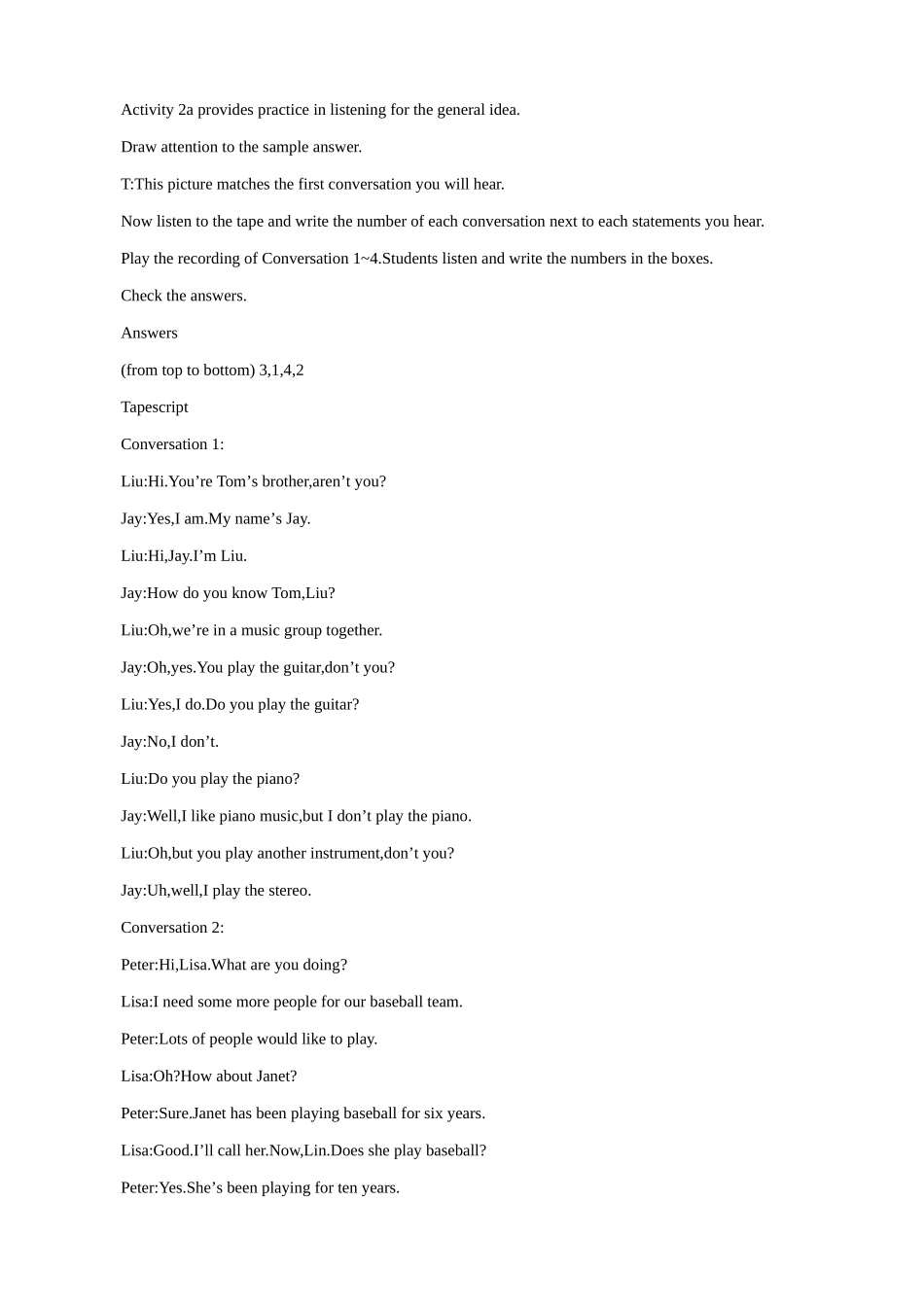 新课标人教版八年级英语下册It is a nice day, is not it(1)_第2页