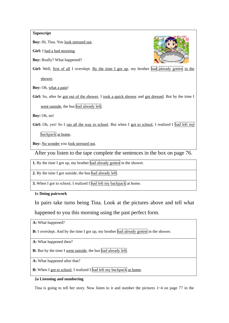 新目标英语九年级英语Unit 10教案_第3页