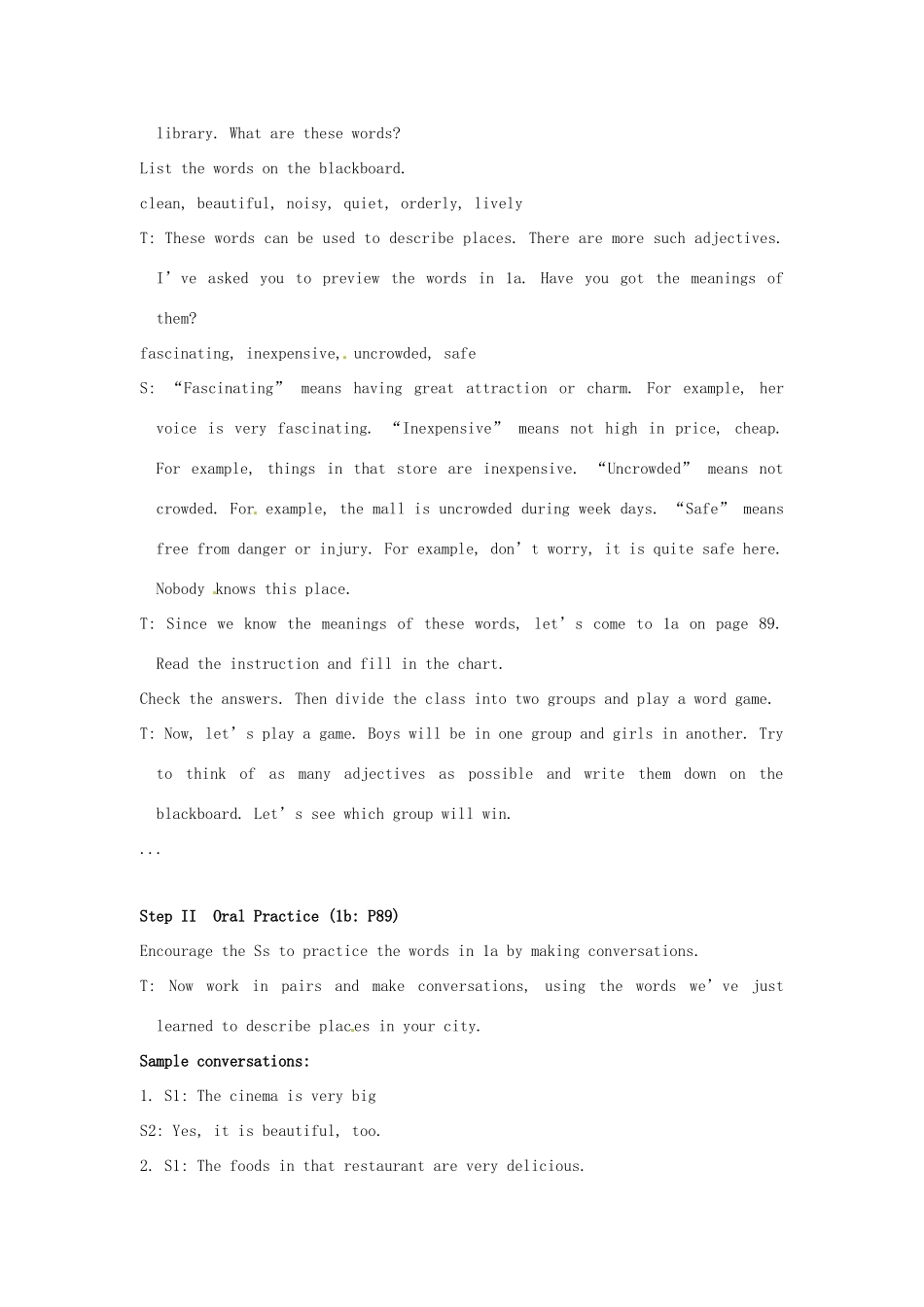 新疆石河子市第八中学九年级英语全册 Unit 11 Could you please tell me where the restrooms Vocabulary教案 人教新目标版_第2页