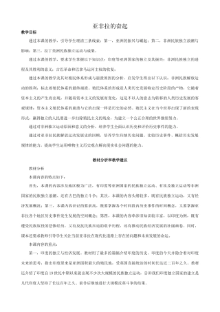 新人教版九年级历史亚非拉的奋起4