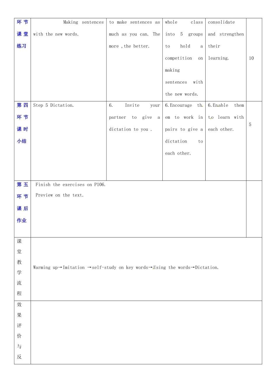 广东省深圳市宝安区上寮学校七年级英语下册《Unit 8 From hobby to career》New words教案 牛津版_第3页