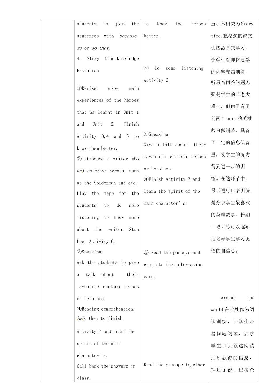 广东省惠东县教育教学研究室九年级英语上册 Module 3 Unit 3 Language in use教案 （新版）外研版_第3页