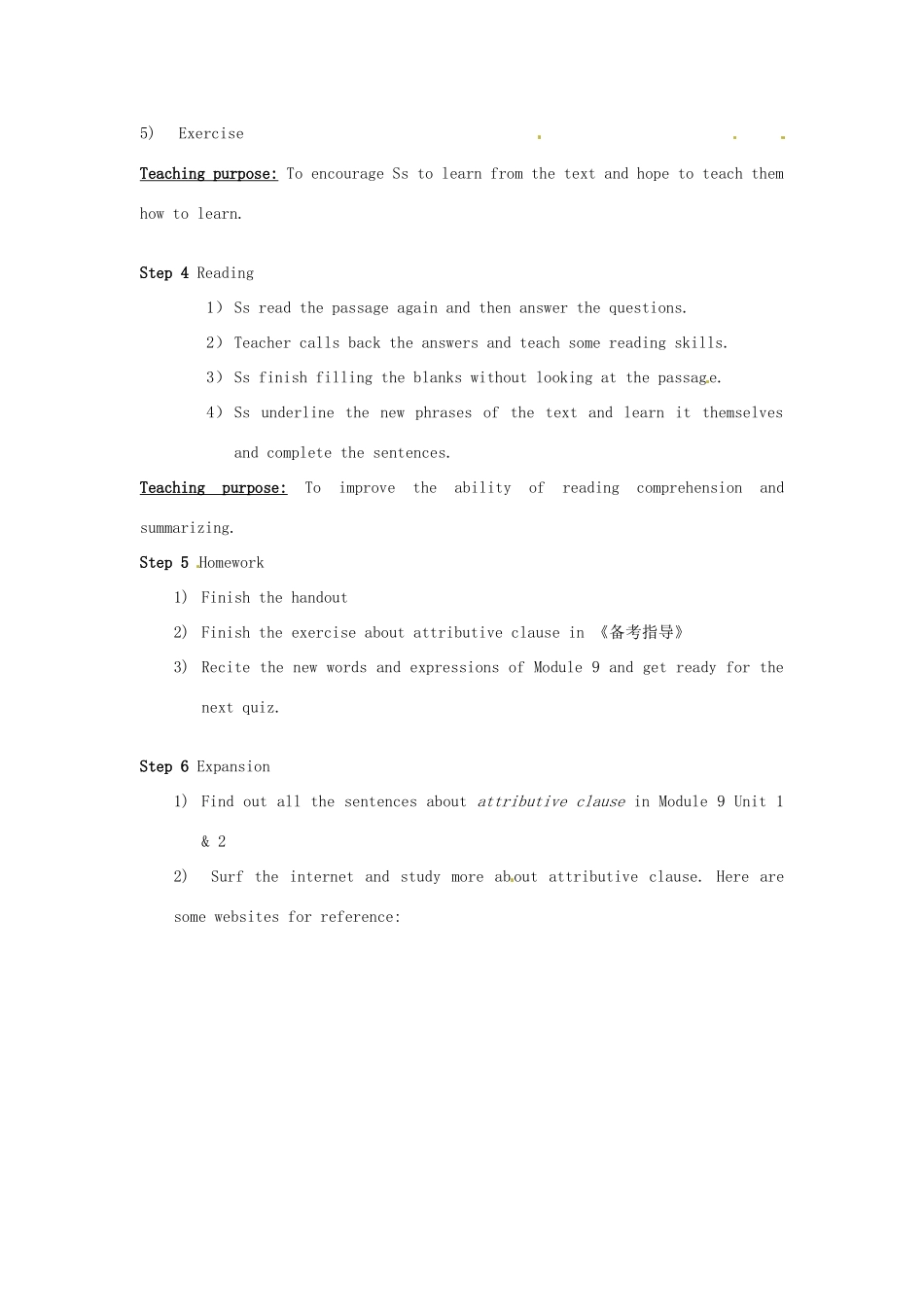 广东省佛山市第十四中学七年级英语上册 Module4《Unit1 Healthy food—We have got lots of apples》教案 外研版_第3页