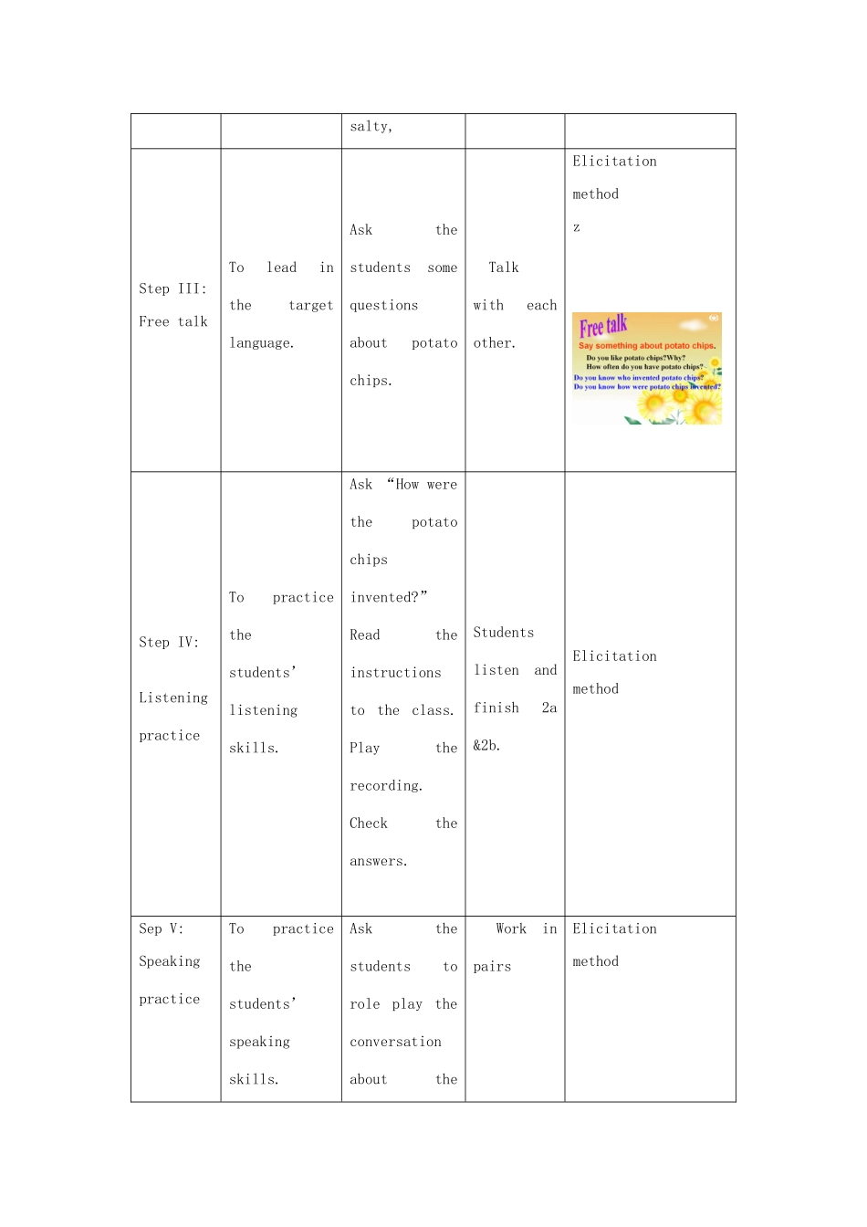 广东地区九年级英语全册 Unit 9 When was it invented Period 3 教学设计 人教新目标版_第3页