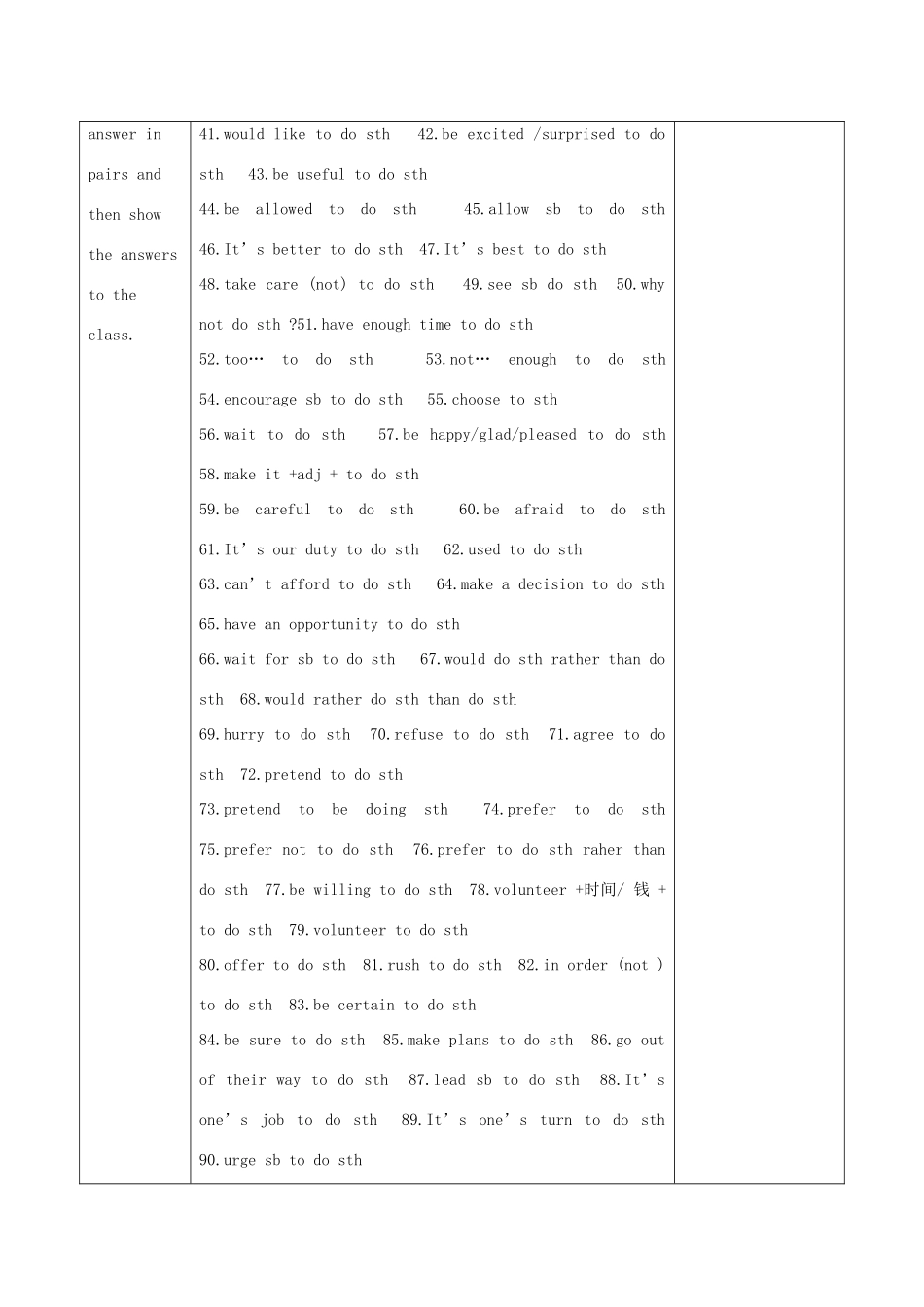 山东省高唐县实验中学九年级英语全册 非谓语动词复习教案2 人教新目标版_第2页