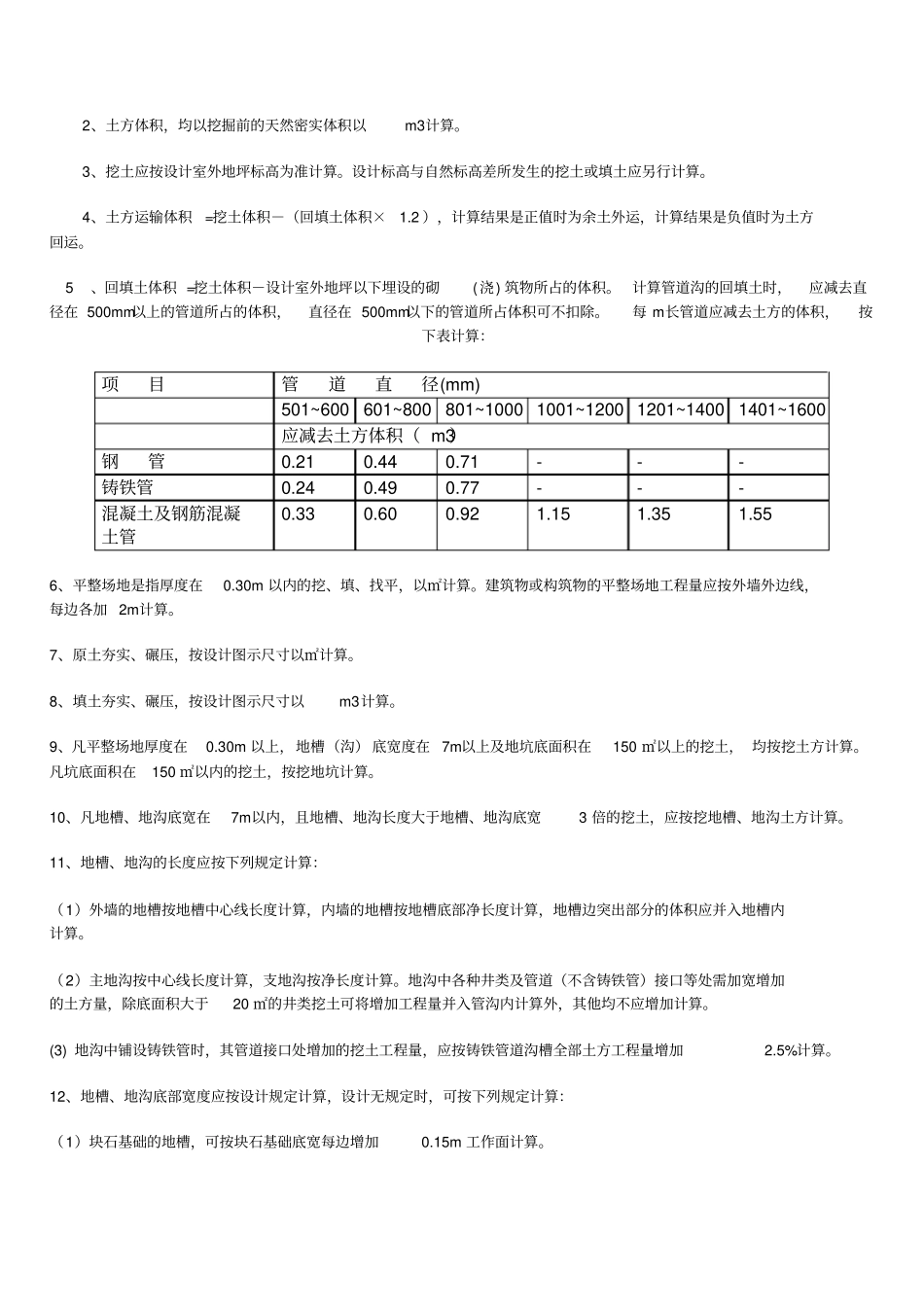 2013年甘肃建筑与装饰工程预算定额说明含章节说明_第2页