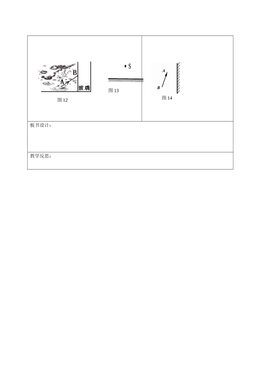 山东省郯城县红花镇中考物理专题复习 光学作图教案-人教版初中九年级全册物理教案_第3页