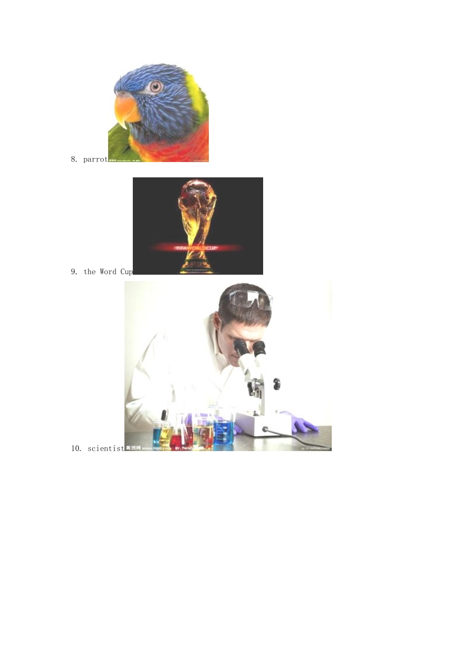 山东省枣庄市峄城区吴林街道中学八年级英语下册 Unit 1《New words》（第一课时）教案 人教新目标版_第3页