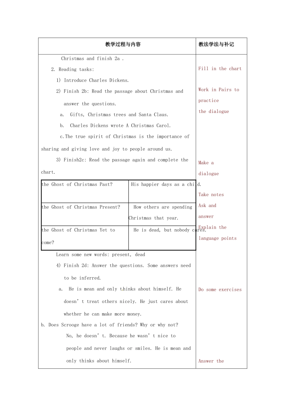 山东省临沂市费城镇初级中学九年级英语全册 Unit 2 I think that mooncakes are delicious！（第4课时）教案 （新版）人教新目标版_第3页