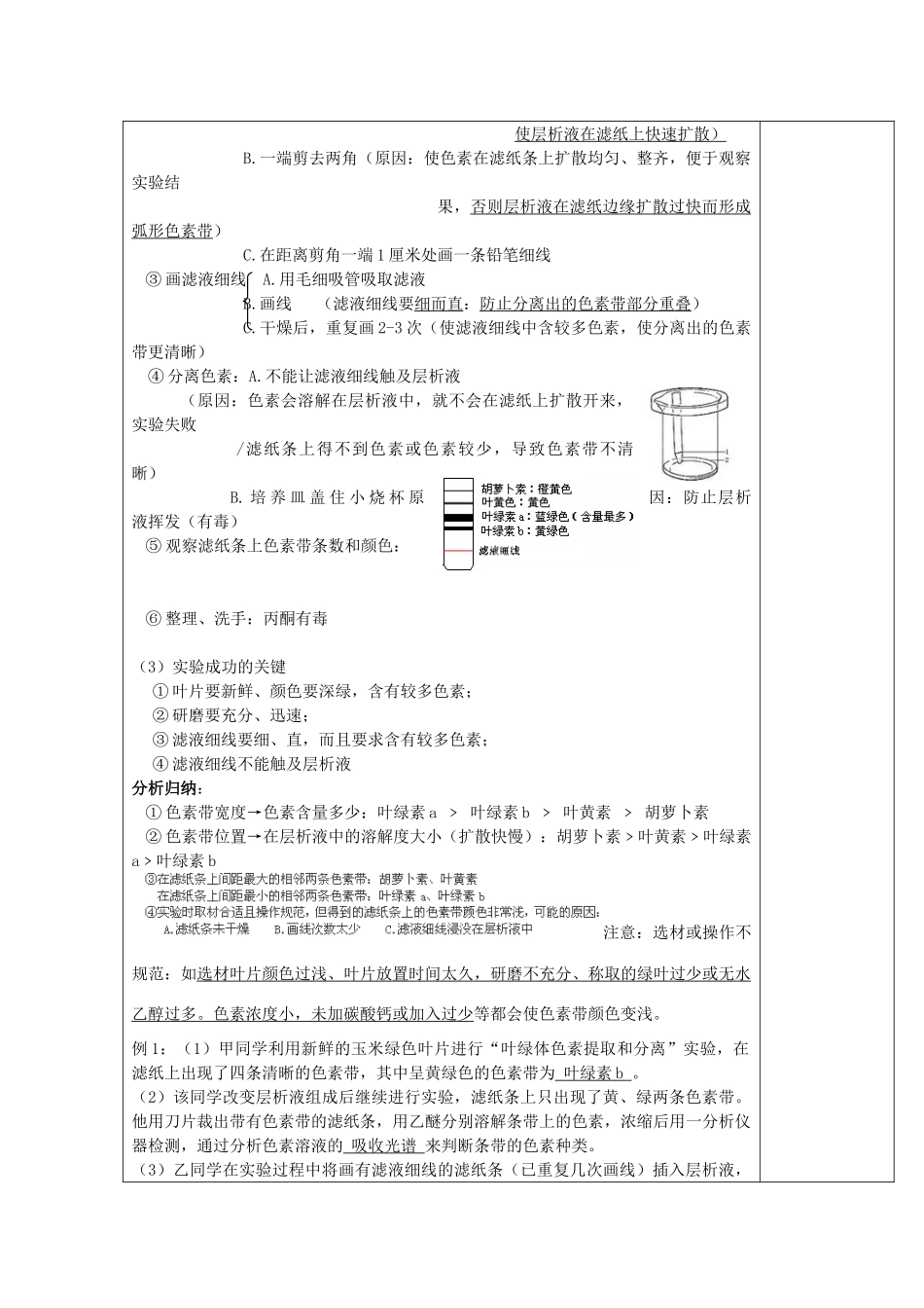 高中生物 第五章 细胞的能量供应和利用 5.4 能量之源——光和光合作用（第1课时）教案 新人教版必修1-新人教版高一必修1生物教案_第3页
