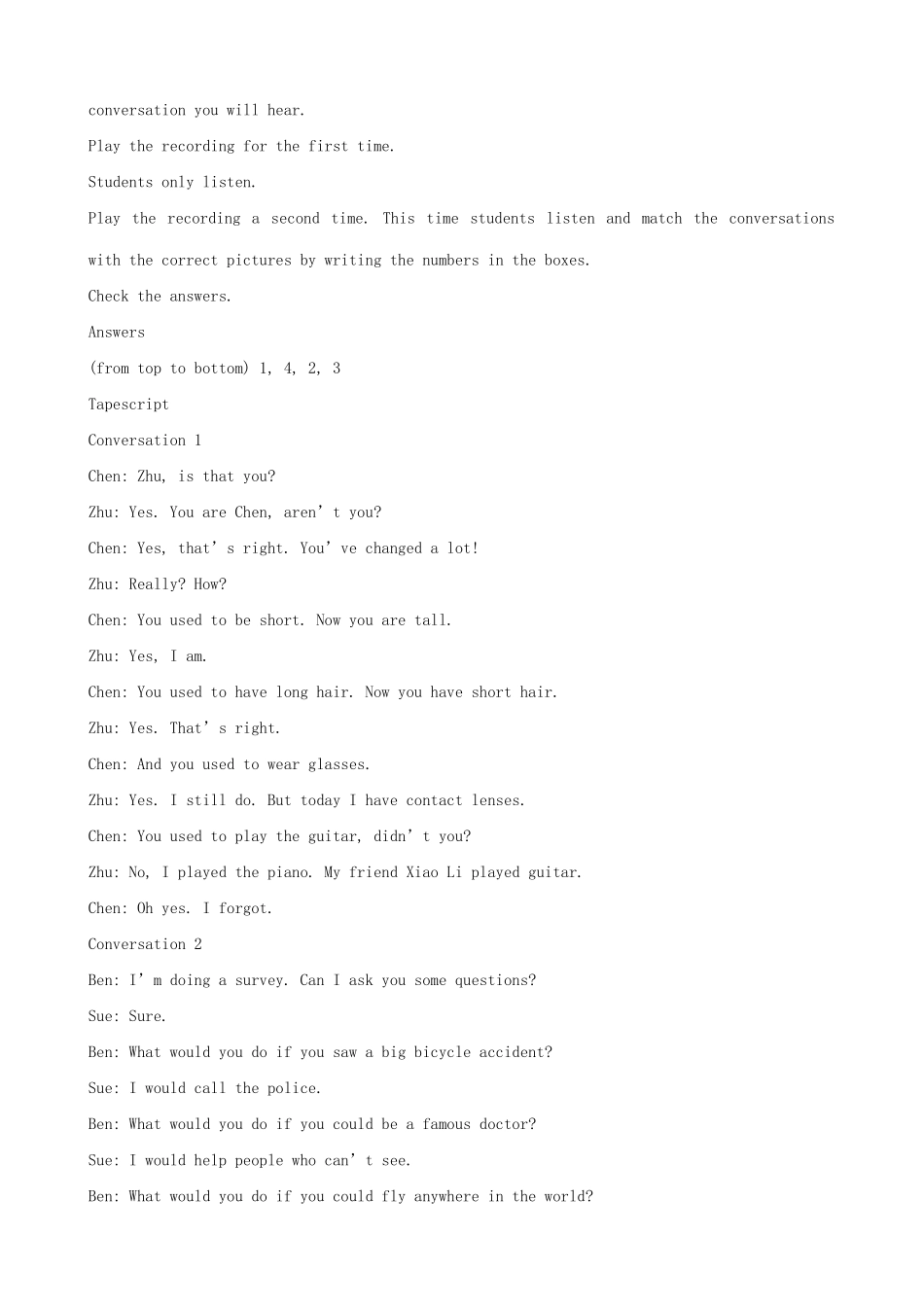 九年级英语Units 1-5（1）_第2页