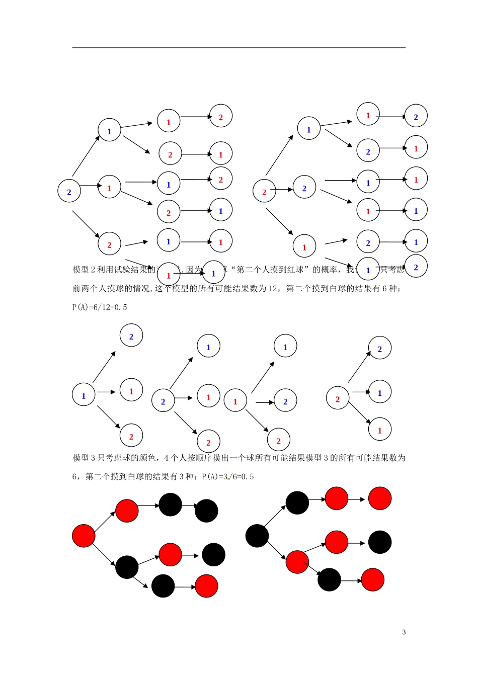 高中数学 3.2.2建立概率模型教学设计 北师大版必修3_第3页