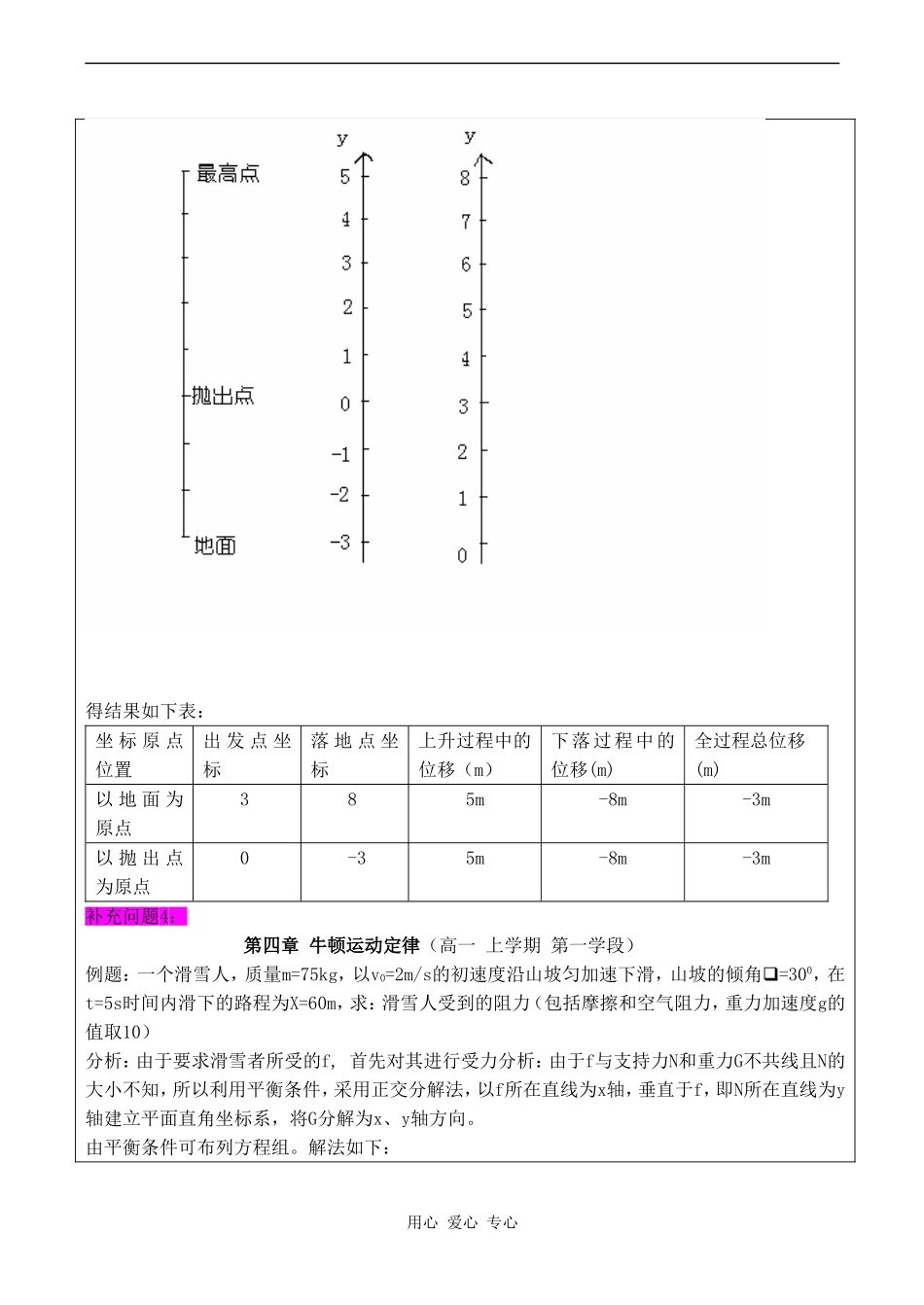 高中数学 2.5.2《向量在物理中的应用》教案人教版必修4_第3页