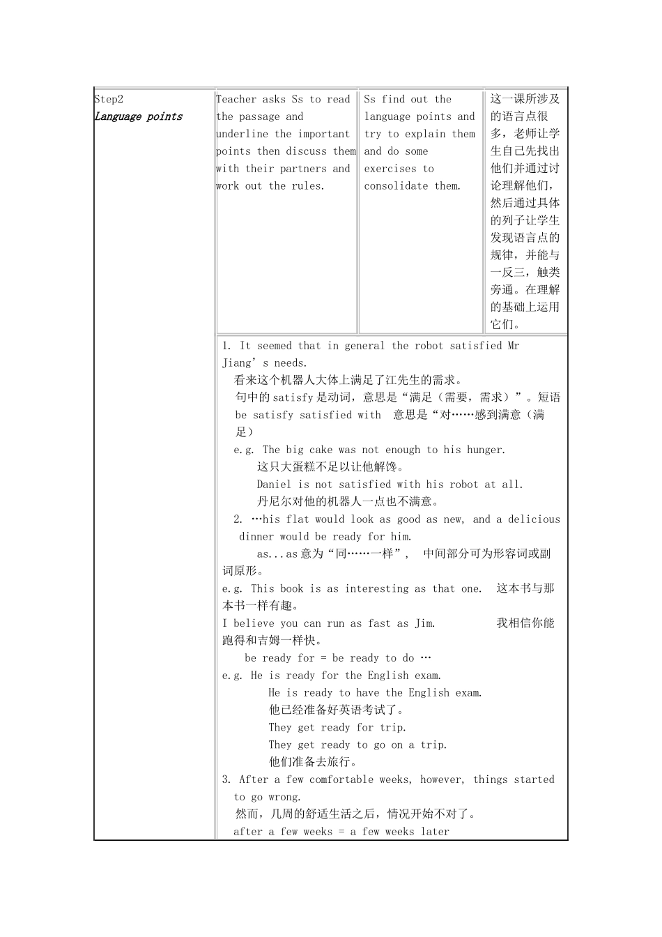 九年级英语下册 Unit 3 Robot Reading 2教学设计 （新版）牛津版-（新版）牛津版初中九年级下册英语教案_第3页