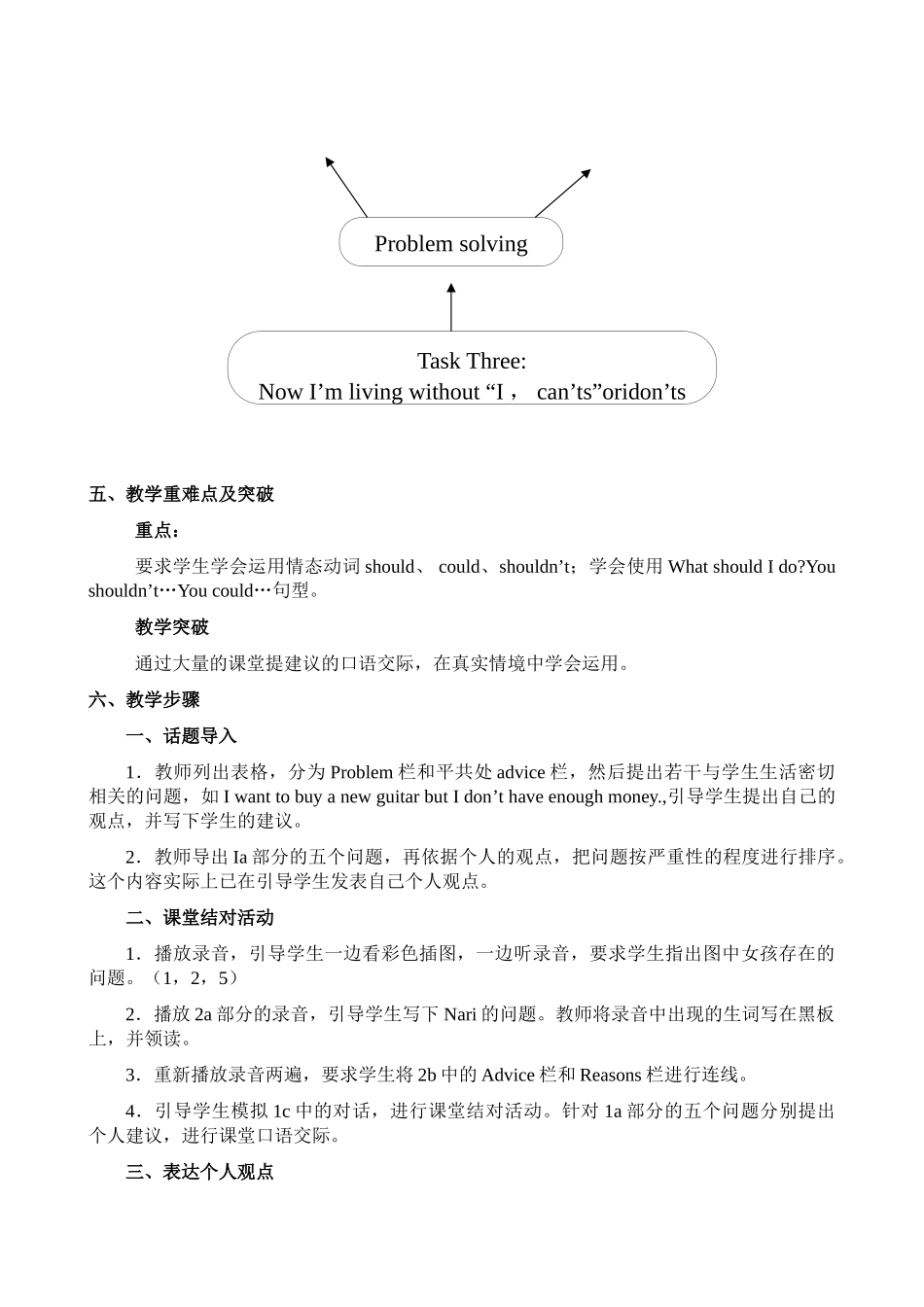 八年级英语下册Unit 2集体备课教案新目标_第2页
