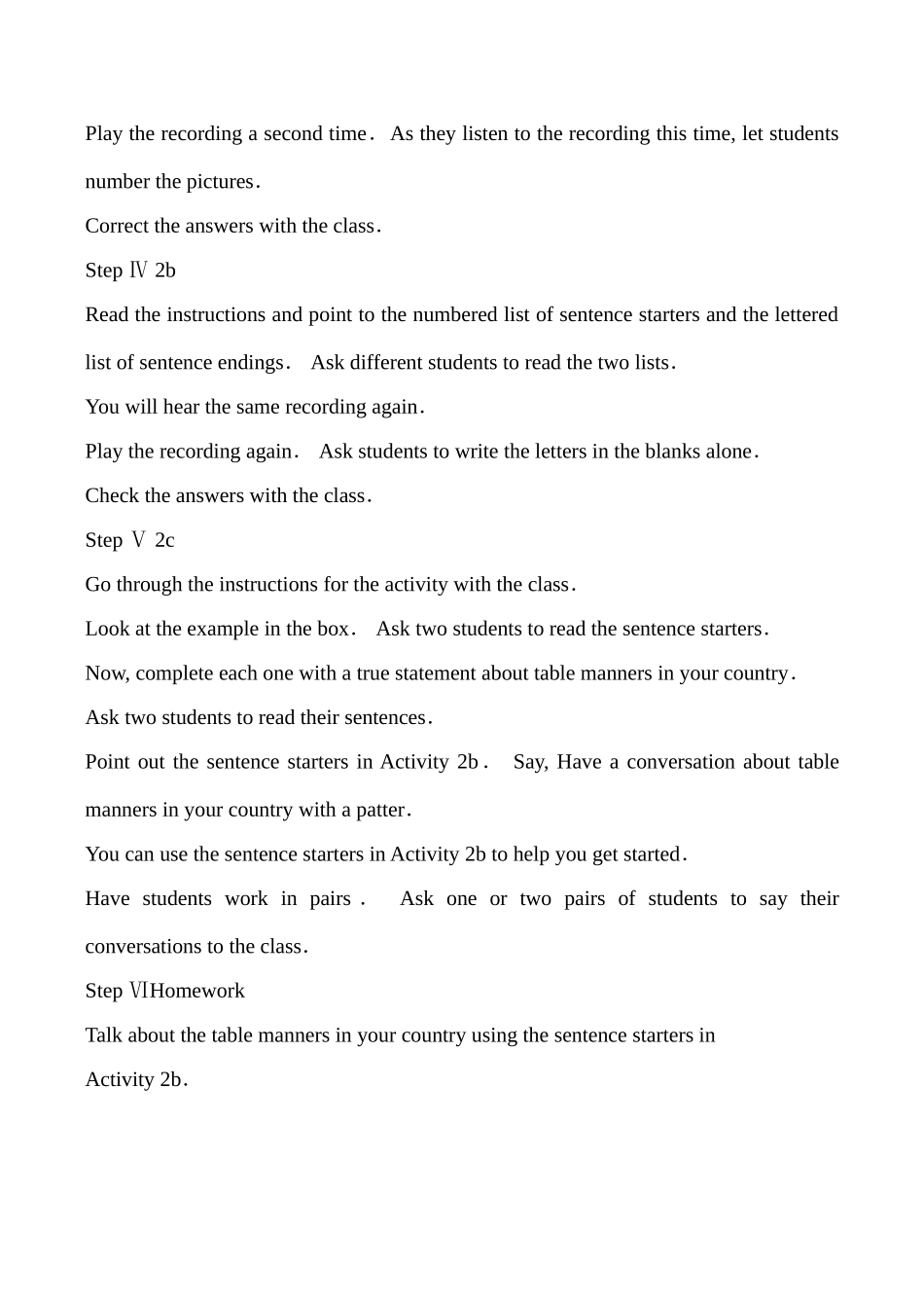 九年级英语Unit12 You are supposed to shake hands 4新人教版_第3页