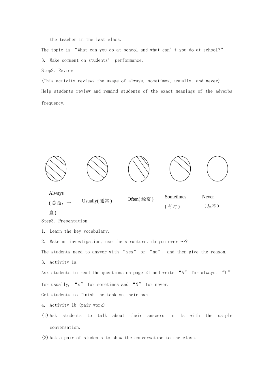 八年级英语下册 Unit 4 Teenagers should be allowed to choose their own clothes教案4 鲁教版_第2页