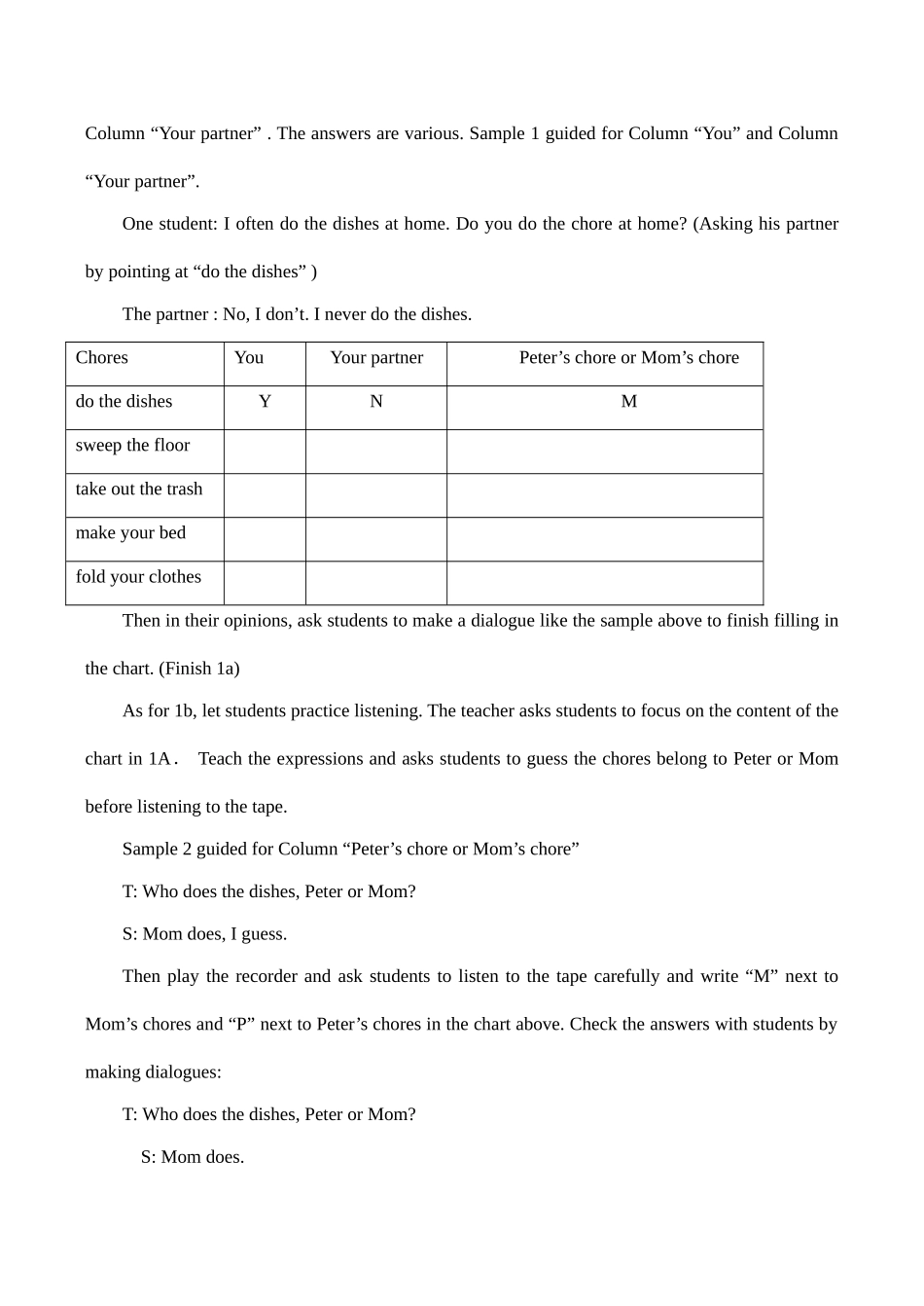 八年级英语Unit 11 Could you please clean your room？新人教版_第3页