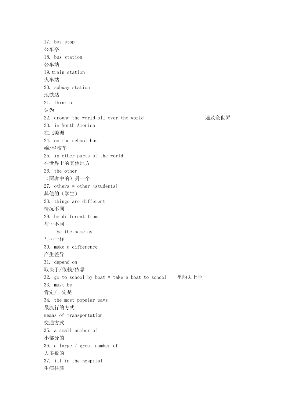 八年级英语上Unit4辅导_第2页