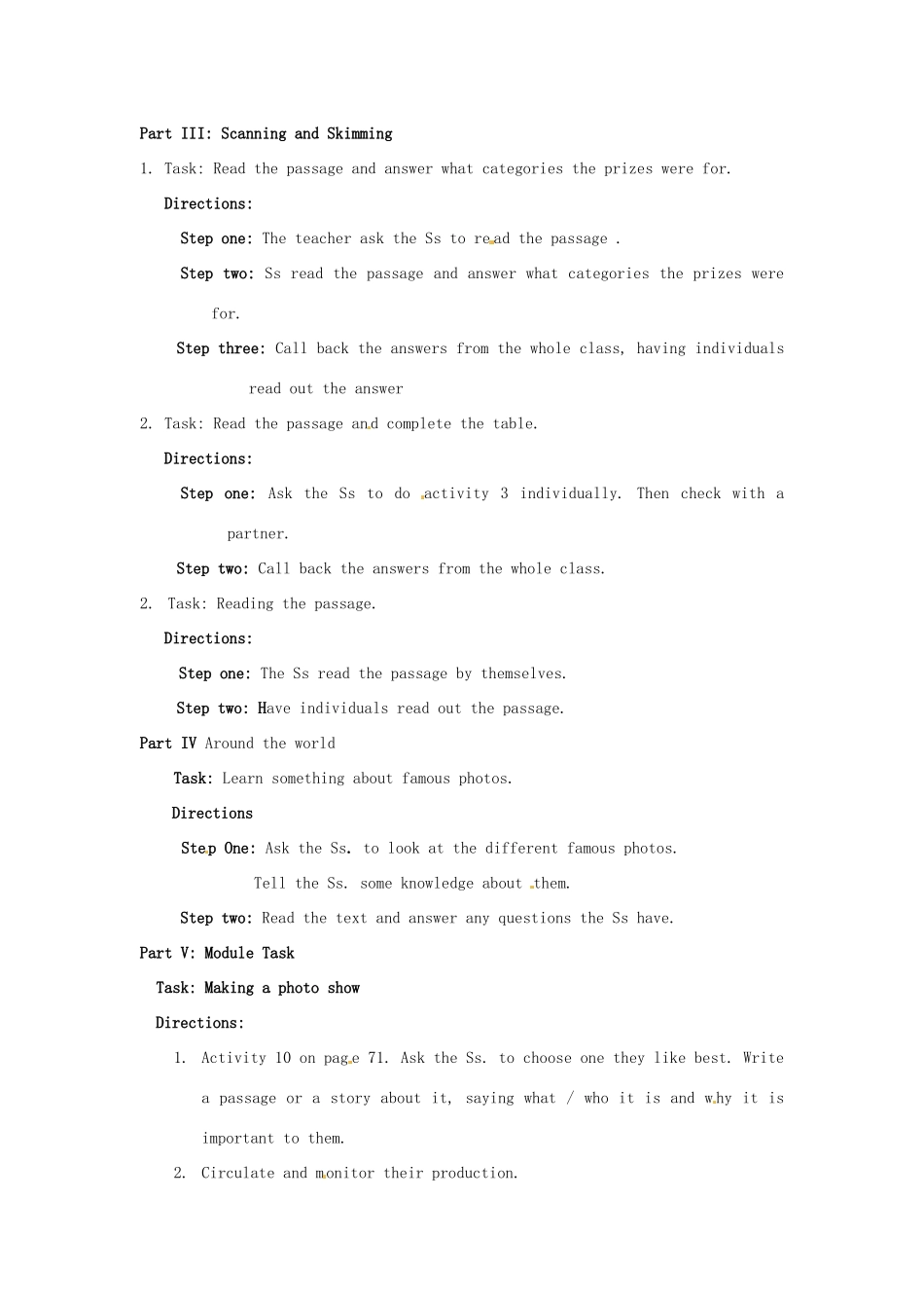 九年级英语上册 Module 8 Unit 2 Read on to find out who the winners are教案 外研版_第2页