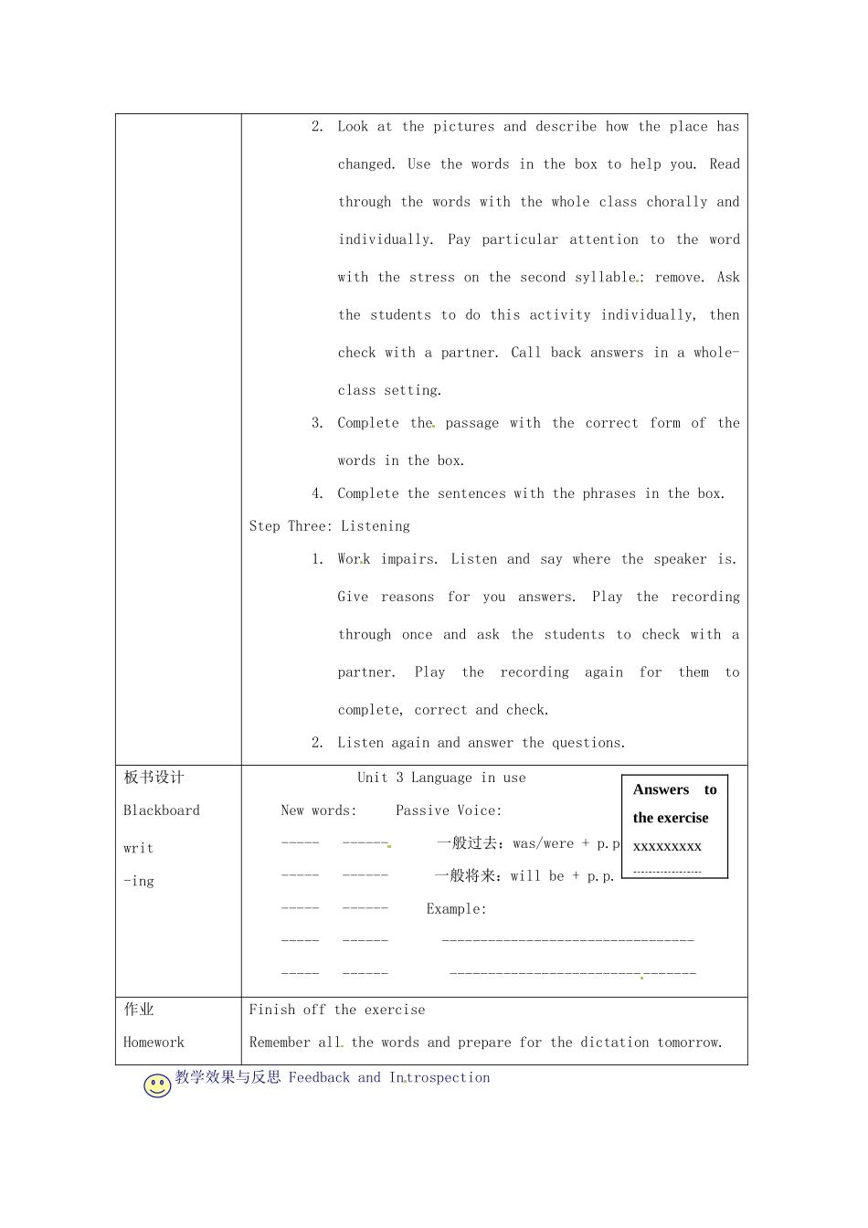 天津市武清区杨村第五中学九年级英语上册《Module 3 Sporting life Unit 3 Language in use》教案 外研版_第2页