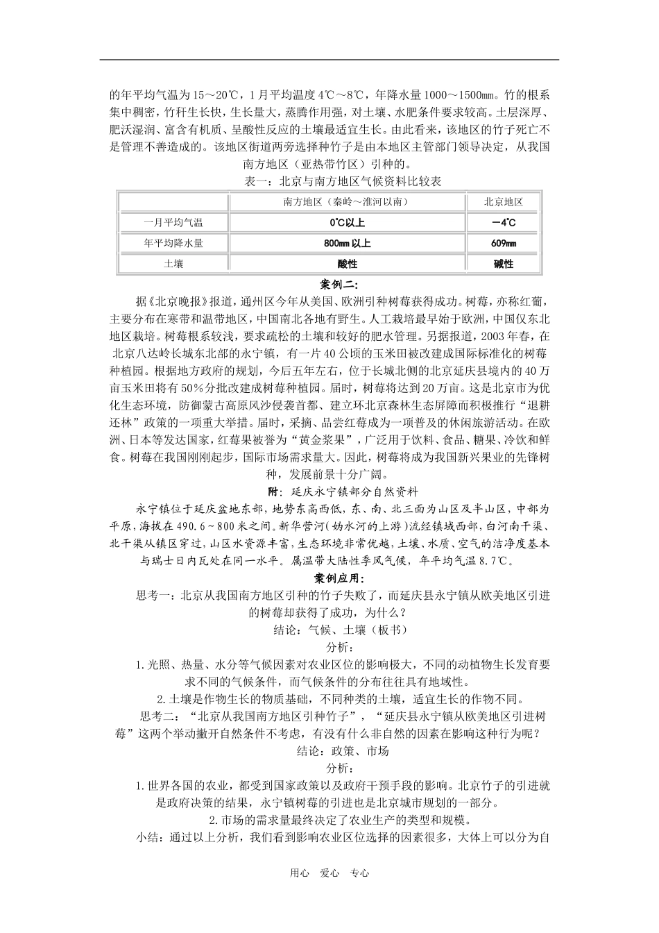 高中地理《农业的区位选择》案例教学_第2页