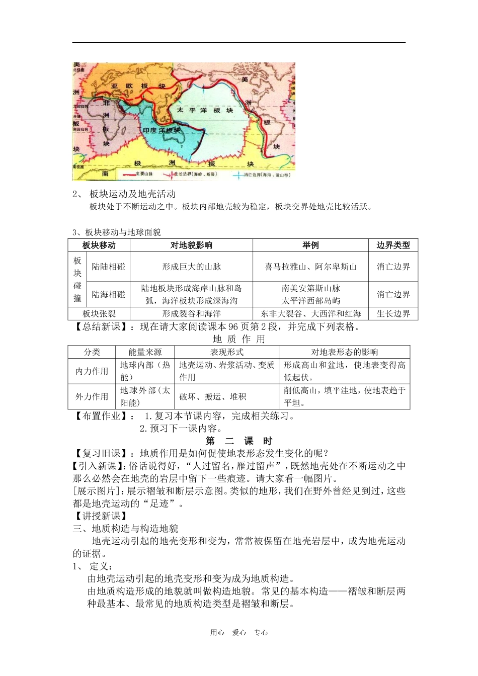 高中地理3.2  地壳变动和地表形态_第3页